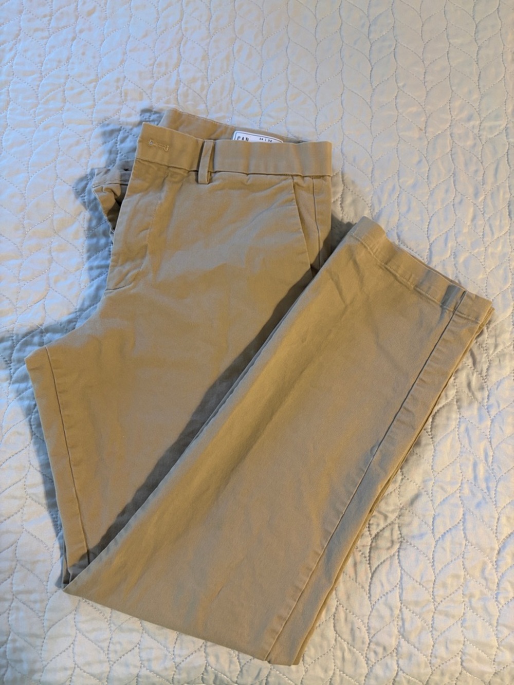 Men's Tan Chino Pants